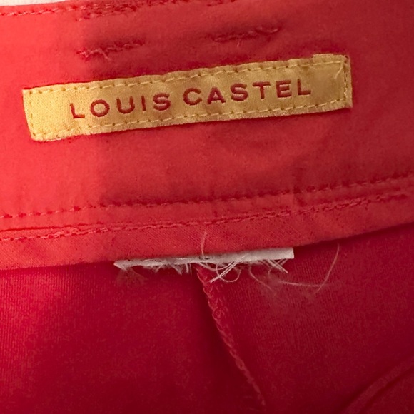 LOUIS CASTEL Womens Skort 6 Red Golf Athleisure Athletic Watermelon Preppy 28” - Picture 8 of 8